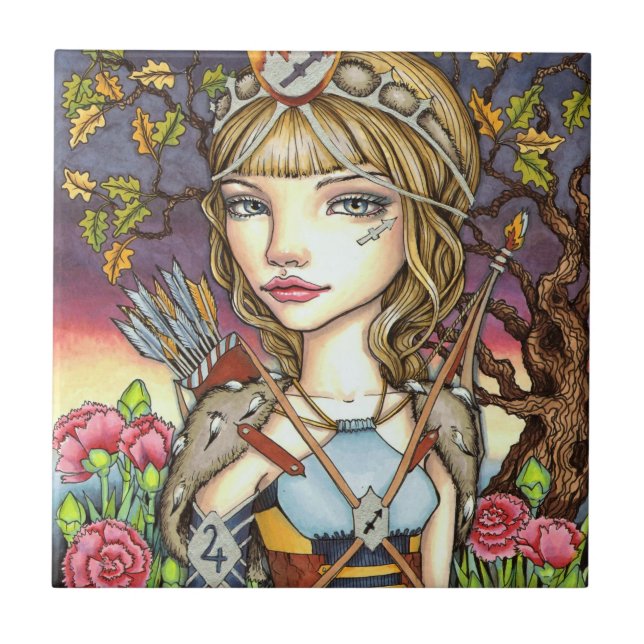 Sagittarius Kakelplatta (Framsidan)