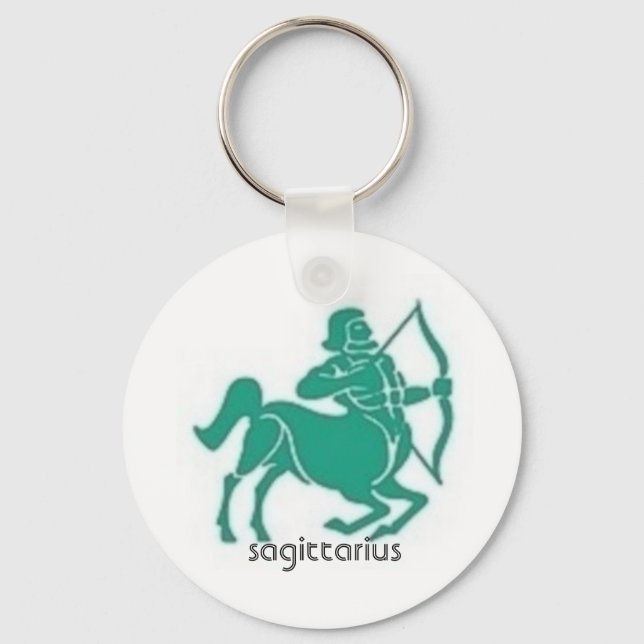 Sagittarius Keychain Nyckelring (Framsida)