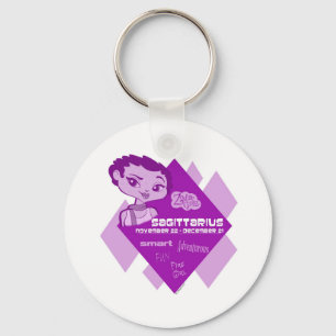 Sagittarius Keychain Nyckelring