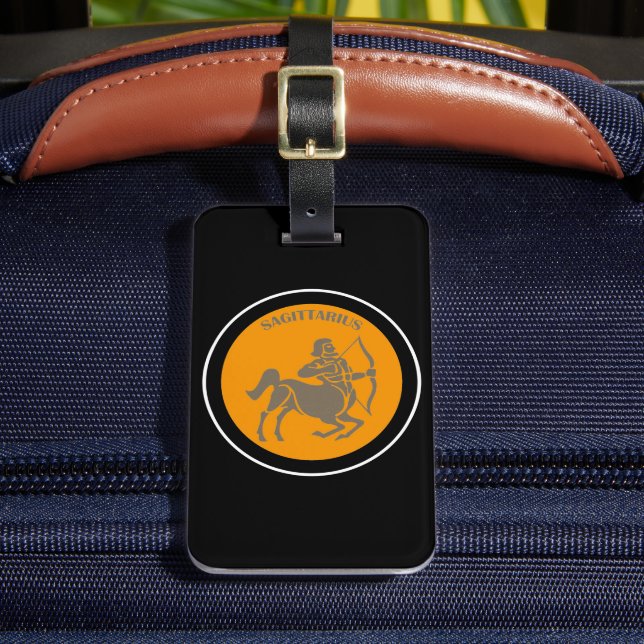 Sagittarius Luggage Tag Bagagebricka (Framsida Insitu 2)