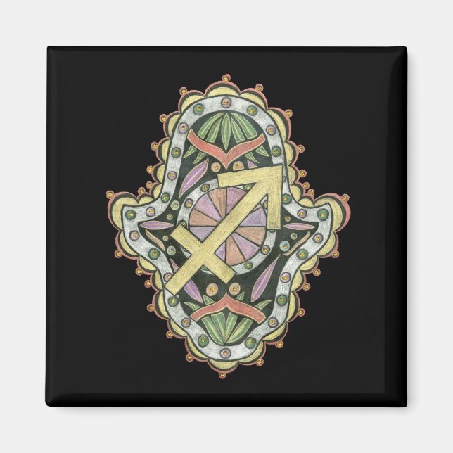 Sagittarius Magnet (Framsidan)