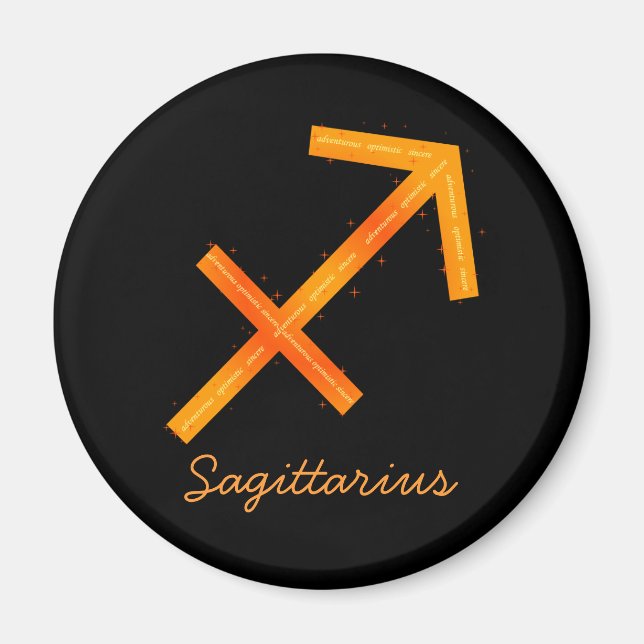 Sagittarius Magnet (Framsidan)