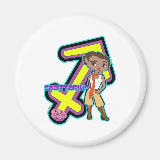 Sagittarius Magnet (Framsidan)