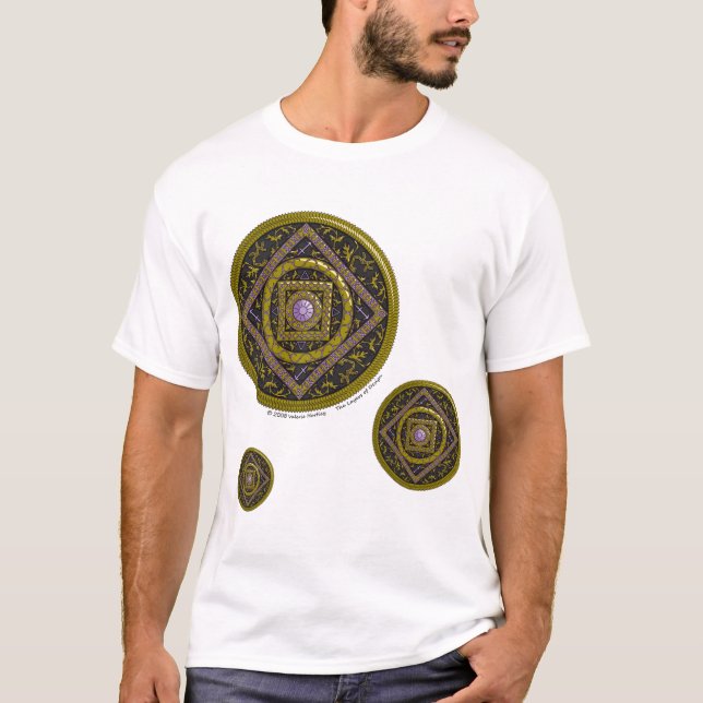 Sagittarius Mandala Manar laclight Shirt Tröja (Framsida)