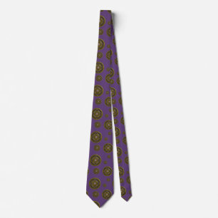 Sagittarius Mandala Manar Neck Tie Slips