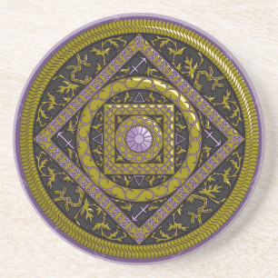 Sagittarius Mandala Underlägg