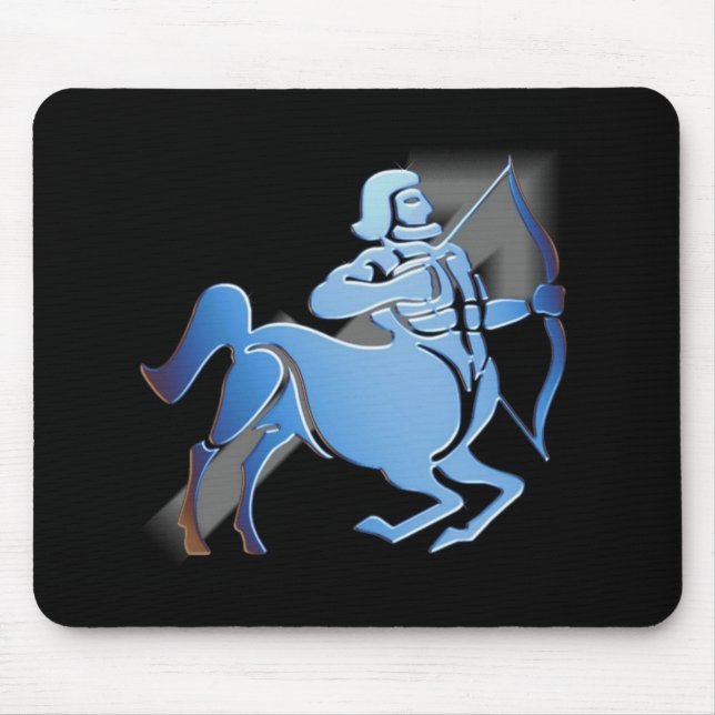 Sagittarius - märkes- Zodiac Mousepad Musmatta (Framsidan)