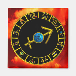 SAGITTARIUS MED ZODIACAL SIGNS MAGNET