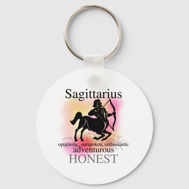 Sagittarius om dig nyckelring (Framsida)