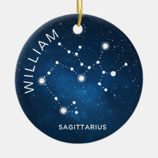 Sagittarius Ornament Personlig Zodiac Gift