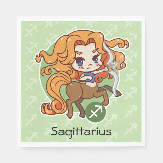 Sagittarius Pappersservett (Framsidan)
