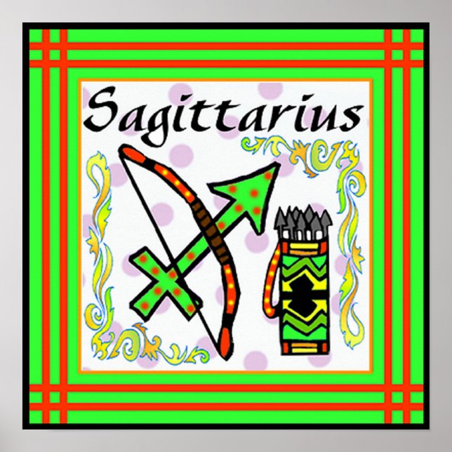 Sagittarius Poster (Framsidan)