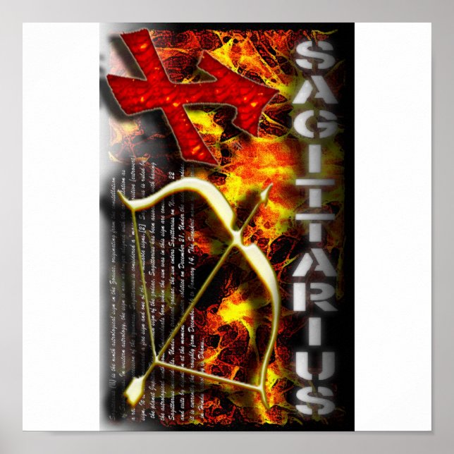 SAGITTARIUS POSTER (Framsidan)