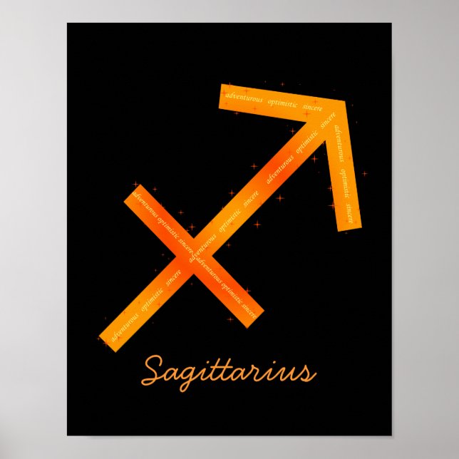 Sagittarius Poster (Framsidan)