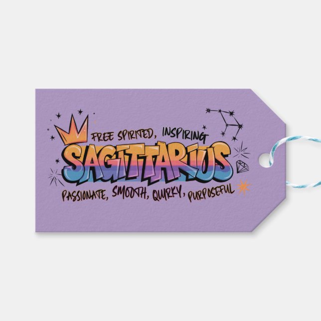 Sagittarius Presentetikett (Framsidan (Horisontell))