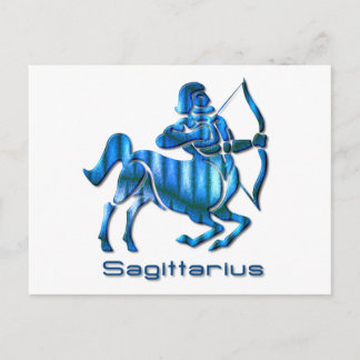 Sagittarius-profilvykort Vykort