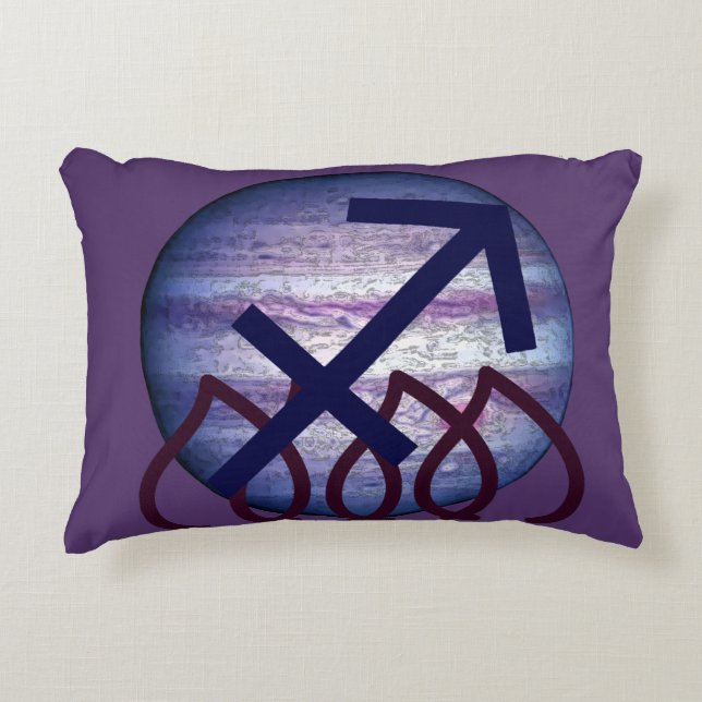 Sagittarius Prydnadskudde (Framsidan)