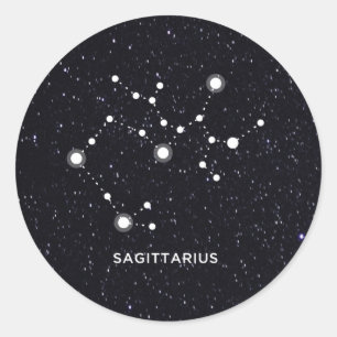 Sagittarius Runt Klistermärke