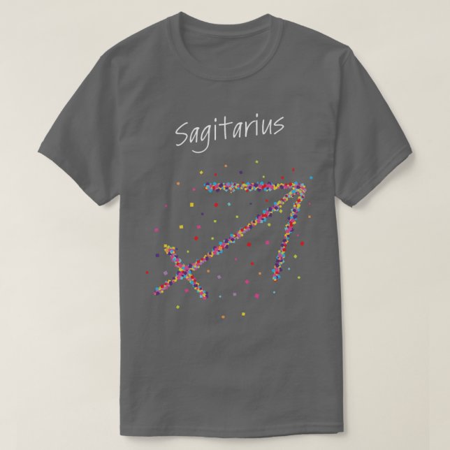 Sagittarius Sagitarius Zodiac ASTRO T Shirt (Design framsida)