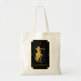 Sagittarius Saucy Signs Astrological Tote Bag Tygkasse
