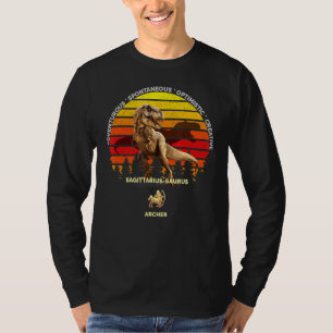 Sagittarius Saurus Zodiac Archer (nov 22 dec 21) T Shirt