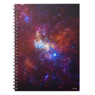 Sagittarius som en Milky galax avbildar långt Anteckningsbok