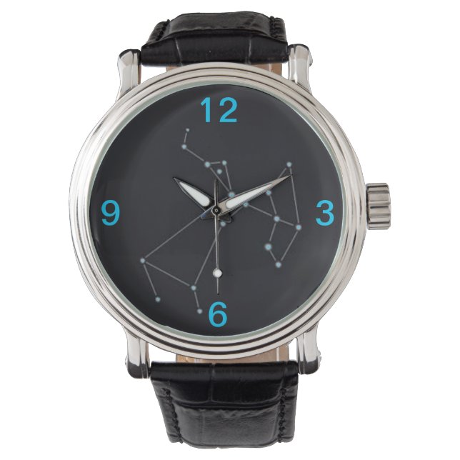 Sagittarius Star Karta Armbandsur (Framsida)