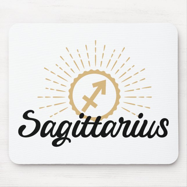 Sagittarius Starburst Symbol Musmatta (Framsidan)