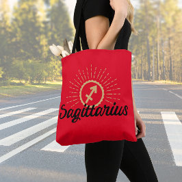 Sagittarius Starburst Symbol Tygkasse