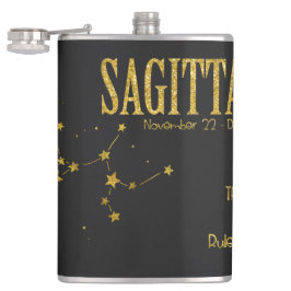 Sagittarius Stjärntecken Fickplunta