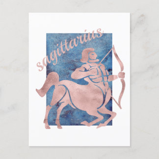 Sagittarius Stjärntecken Postkort Vykort