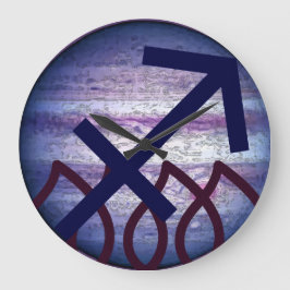 Sagittarius Stor Klocka