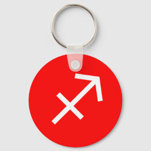 Sagittarius Symbol Nyckelring