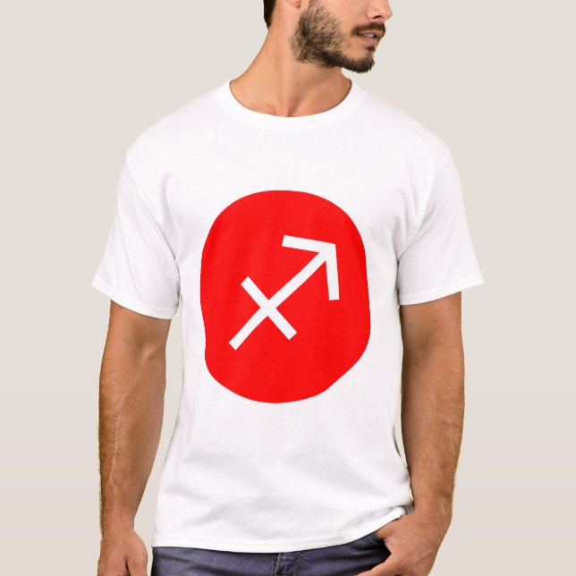 Sagittarius Symbol T-shirt (Framsida)