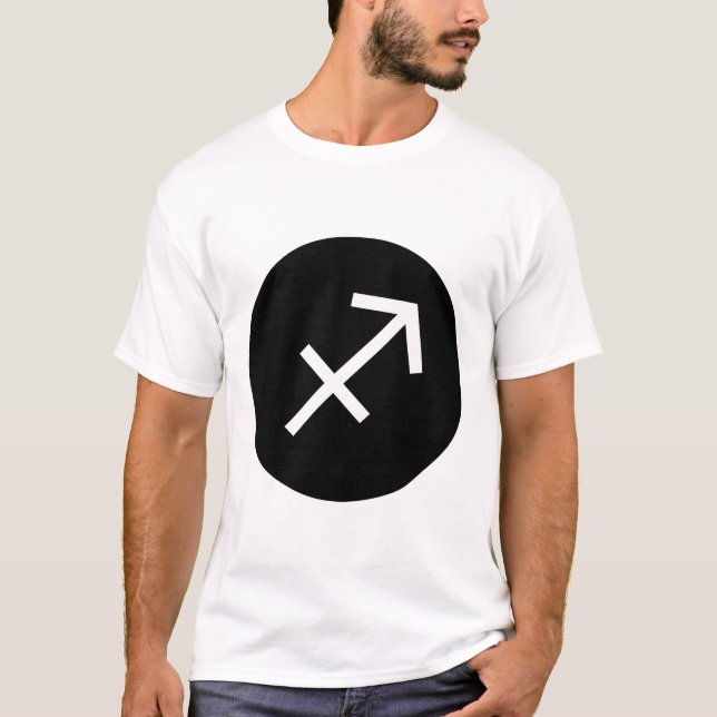 Sagittarius Symbol Tee (Framsida)