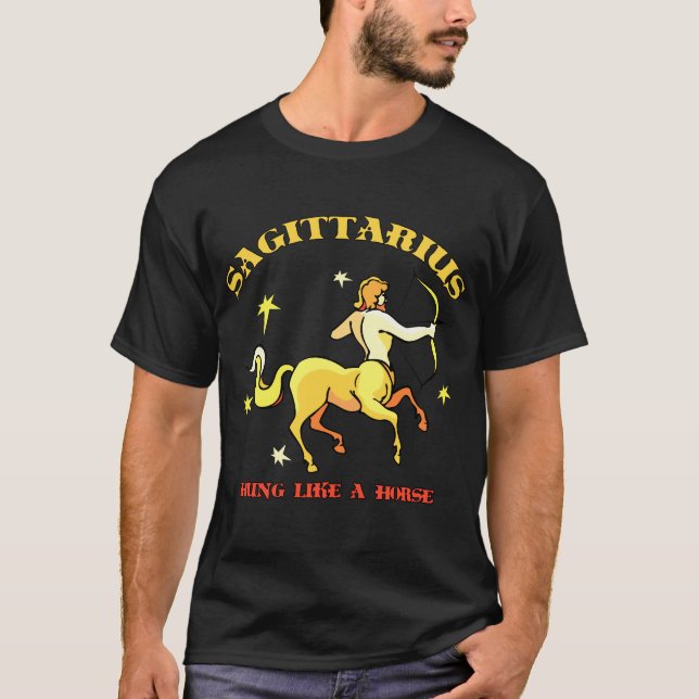 sagittarius t-shirt (Framsida)