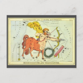 Sagittarius, Vintage Constellation Uranias Spegel Vykort