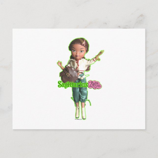 Sagittarius vycard vykort (Framsida)