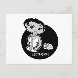 Sagittarius vycard vykort