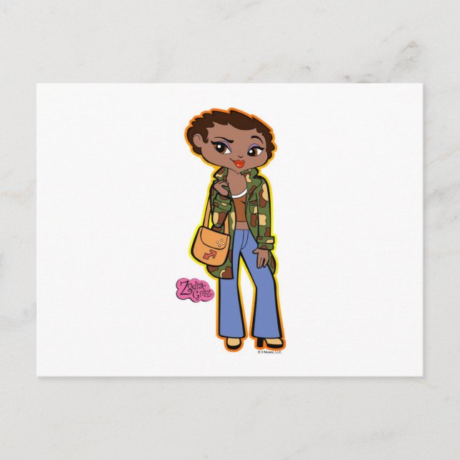 Sagittarius vycard vykort (Framsida)