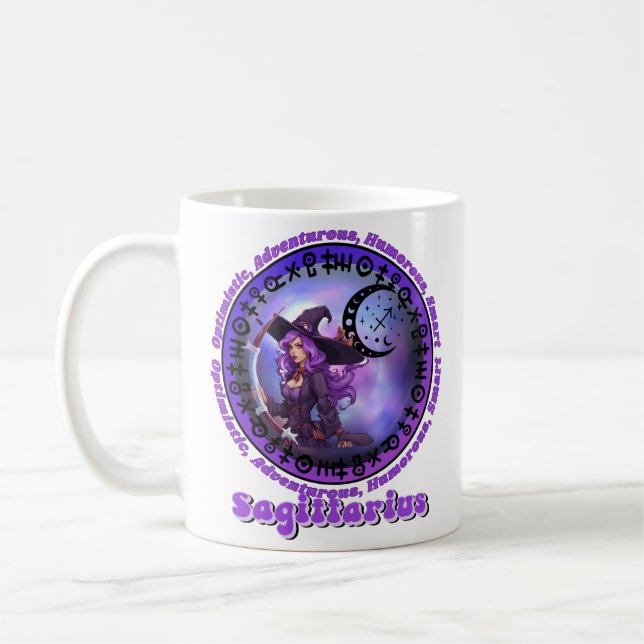 Sagittarius Witch Kaffemugg (Vänster)
