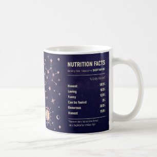 Sagittarius zodiac horoscope - roliga näringsuppgi kaffemugg