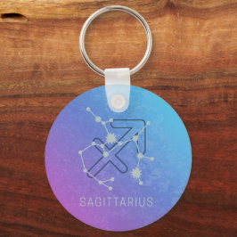 Sagittarius Zodiac Horoscope Star Constellation Nyckelring