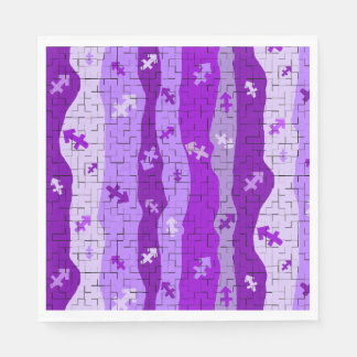 Sagittarius Zodiac Rand Pappersservett