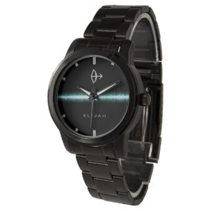 Sagittarius Zodiac Sign Coola Light Line Anpassnin Armbandsur