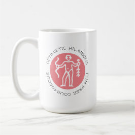Sagittarius Zodiac Stjärntecken Personality Trait Kaffemugg