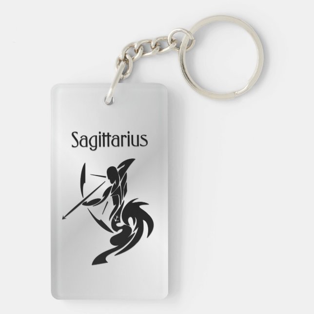 Sagittarius Zodiac Symbol och Sign (Baksidan)