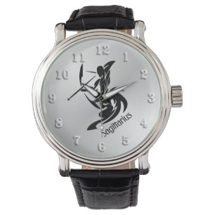 Sagittarius Zodiac Symbol och Sign Armbandsur