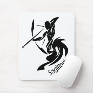 Sagittarius Zodiac Symbol och Sign Musmatta