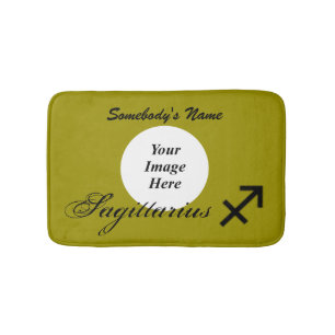 Sagittarius Zodiac Symbol Standard av K Yoncich Badrumsmatta